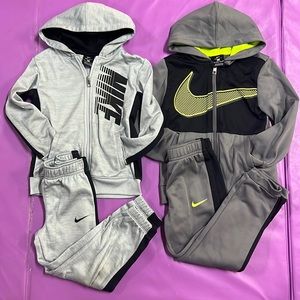 2 youth Nike track suits size 6